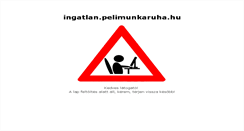 Desktop Screenshot of ingatlan.pelimunkaruha.hu